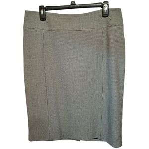 Vintage Express Design Studio Houndstooth Pencil Skirt Ladies 10 Business Office
